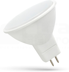 MR16 GU5,3 12V 4,0W/CW 290lm 120D Źródło LED SPECTRUM z szybką mleczną (E)