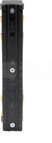 Łącznik elektr. liniowy czarny System Shift 48V