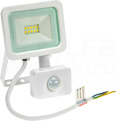 NOCTIS LUX 2 10W/860 830lm 120D 230V IP44 Naświetlacz LED biały z czujnikiem ruchu