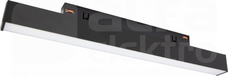 LINE S LED 8W/830 400lm 48V 100D IP20 czarny System Shift 48V oprawa (E)