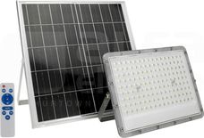 NOCTIS SOLARIS 200W/CW 1800lm Aku 20Ah IP65 Naświetlacz LED z panelem solarnym 20W i czuj. ruchu