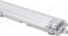 LIMEA LED TUBE SLIM 2x120 250V G13 IP65 szary Oprawa pod LEDtube 1,2m