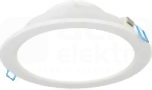 Nectra LED Plus 15W/840 2150lm OPAL IP44 biały Downlight LED