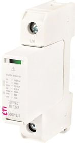 ETITEC ML T123 300/12,5 1+0 Ogranicznik przepięć