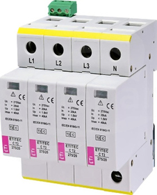 ETITEC C T2 275/20 4+0 RC Ogranicznik przepięć