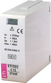 ETITEC C T2 275/20 Moduł wymienny ogranicznika przepięć