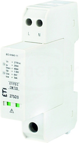 ETITEC CM T23 275/20 1+1 RC Ogranicznik przepięć