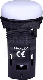 ECLI-024C-W 24V AC/DC biały Lampka LED