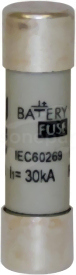 CH10x38 BAT 2A/550VDC Wkładka topikowa cylindryczna