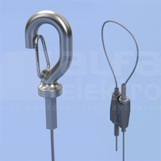 SLK15L1 fi1,5mm 1m Linka stalowa SPEED LINK