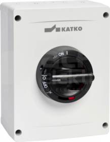 KEM363U/EMC 3-pol.63A IP66 szaro-czarny Rozłącznik w obudowie EMC z poliwęglanu