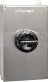 KER 380 3-pol.80A IP66 szaro-czarny Wyłącznik w obud.INOX