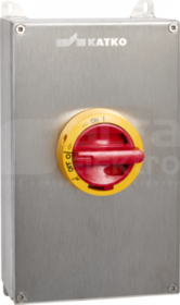 KER 3125 Y/R 3-pol.125A IP66 żółto-czer. Wyłącznik w obud.INOX