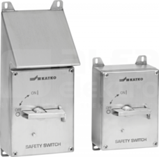 KER 3125RS 3-pol.125A IP66 Wyłącznik w obud.INOX