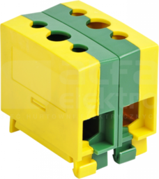 KC 2x35PE 2,5-35mm2 żółto-zielony Złączka kablowa podwójna