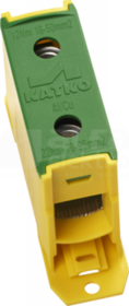KL 1x95PE 16-95mm2 żółto-zielony Złączka kablowa pojedyńcza