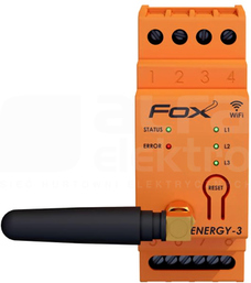 WI-MEF-3 WI-FI 3F+N Monitor energii elektrycznej WI-FI