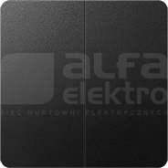 SIMON82 grafit Klawisz podwójny