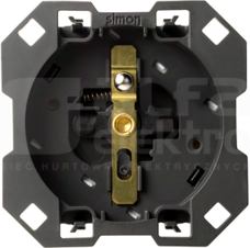 SIMON100 16A 250VAC 1click Mechanizm gniazda z uziemieniem