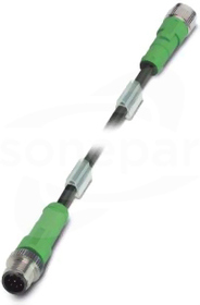 SAC-8P-M12MS/20,0-PUR/M12FS VA Kabel czujnika/urządzenia wykonawczego