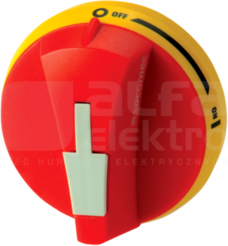 S00 I-0 16-100A IP65 czerwony Dźwignia napędu zewn.