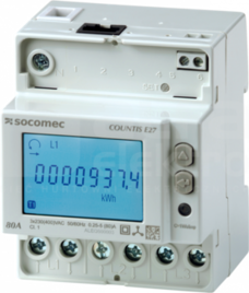 COUNTIS E28 80A RS485 ETHERNET Licznik energii 3F bezp.