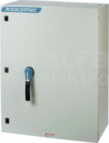SIRCOVER 4P 160A IP65 Przełącznik w obudowie I-0-II