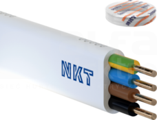 YDYp 4x1,5 żo /750V LUMEN Przewód instalacyjny oświetleniowy