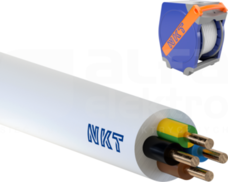 YDY 4x1,5 żo /750V QADDY (400m) Przewód instalacyjny