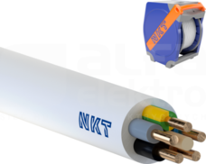YDY 5x2,5 żo /750V QADDY (300m) Przewód instalacyjny