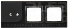 SIMON 54 Touch IP20 zastygła lawa Panel dotykowy