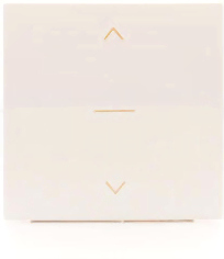 SIMON54 biały 1-0-2 Klawisz łącznika żaluzjowego