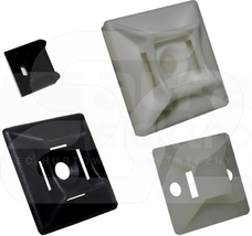 E9S 29x29 fi4,5 8mm biały (100szt) Element mocujący samoprzylepny