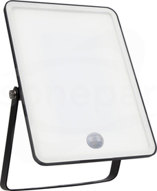 FL ESSENTIAL SENSOR 50W/840 4500lm IP44 czarny Naświetlacz LED z czujnikiem ruchu