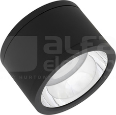 DL SURFACE DN 160 P 30W 830 60D IP65 U19 BK 3150lm Downlight LED nastropowy