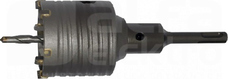 SDS-PLUS fi66mm Otwornica kompletna