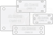OWN12 (100szt) Oznacznik 60x25