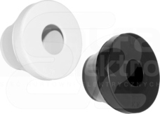 PDE 16 czarny Dławnica gumowa