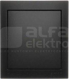 AQUACLICK 10AX 250V IP44 czarny Przycisk zwierny bryzgoszczelny bez piktogramu