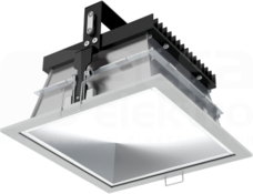 DK LED 25W/830 IP20 szary Downlight LED QUADRA