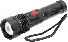 COB 12W z zoomem i aku. 1200mAh Latarka LED