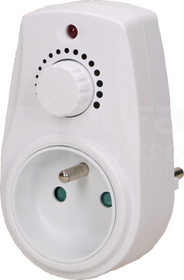 OR-AE-13114 230V 50Hz max.280W Ściemniacz z gniazdem sieci