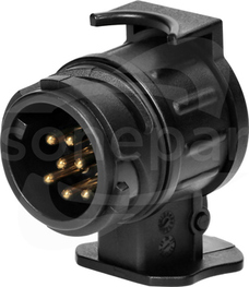 13/7PIN 12/24V Adapter gniazda przyczepy