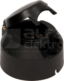 OR-AE-1386 7p 12/24V Gniazdo przyczepy plastikowe