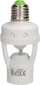 OR-CR-210 360st.IP20 Gniazdo żarówki z czujnikiem ruchu