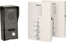 OR-DOM-RE-920/W 1-rodz.biały Zestaw domofon.z inter bezsł.ELUVIO INT