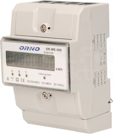 OR-WE-505 80A Wskaźnik energii elektr.3-faz.