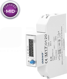 OR-WE-526 100A RS485 MID Licznik energii elektr.1-faz.