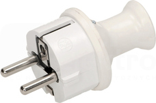 WT-40H biały Wtyczka prosta