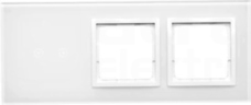 SIMON 54 Touch IP20 biały perła Panel dotykowy